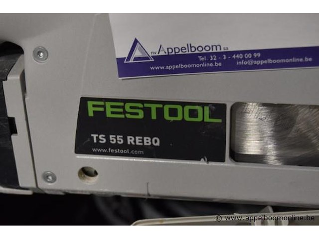 Invalszaagmachine festool, ts55 rebq - afbeelding 2 van  2
