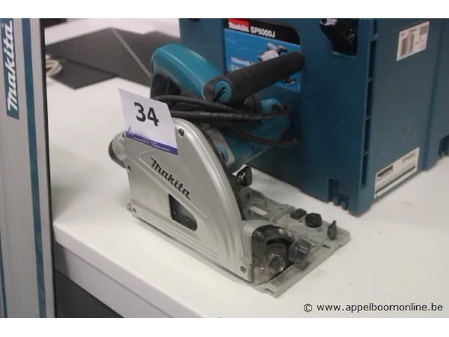 Invalszaagmachine makita sp6000 plus geleider - afbeelding 2 van  3