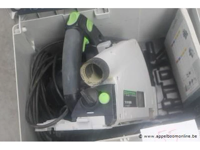 Invalzaag festool ts 55 rebq, werking niet gekend - afbeelding 2 van  3