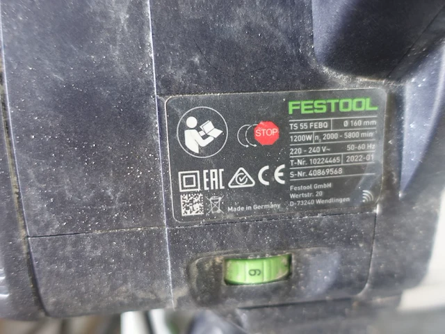 Invalzaag festool - afbeelding 3 van  5