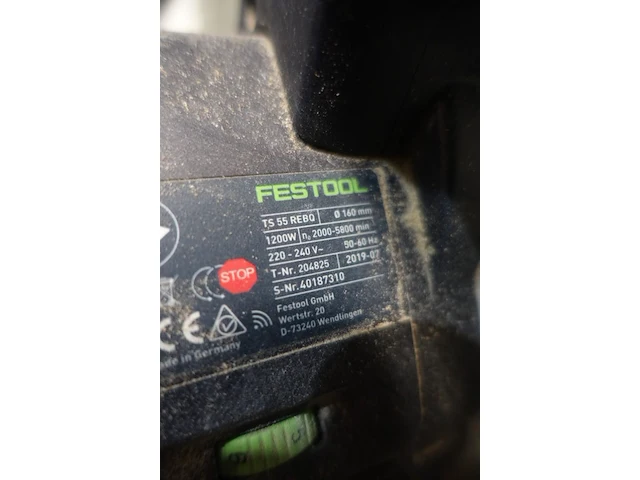 Invalzaag festool - afbeelding 4 van  5