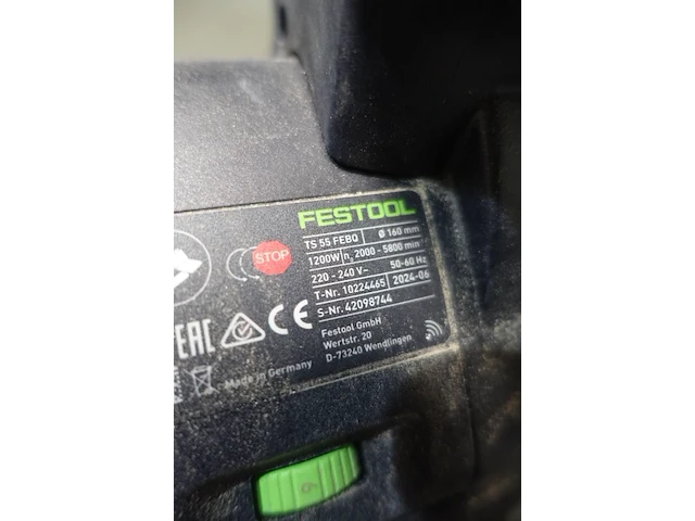 Invalzaag festool - afbeelding 4 van  5