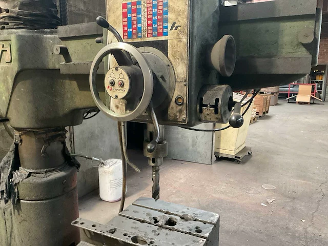 Invema fr 40-1000 kolomboormachine - afbeelding 7 van  12