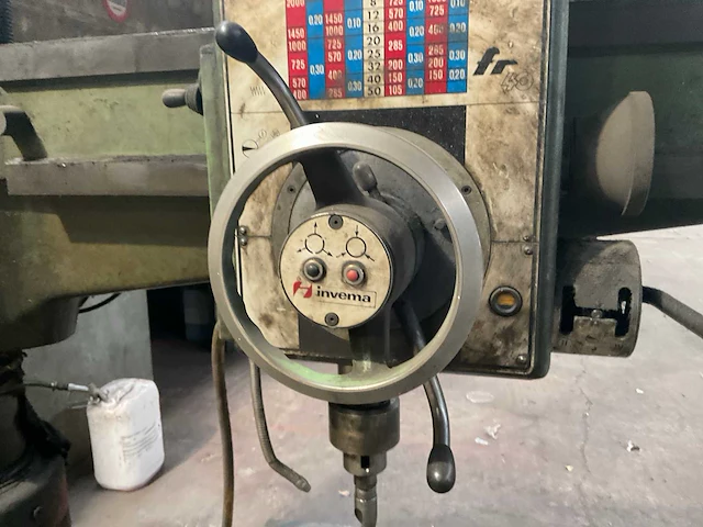 Invema fr 40-1000 kolomboormachine - afbeelding 10 van  12