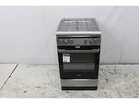 Inventum vfg5020grvs - vrijstaand gasfornuis - elektrische oven - 62 liter - rvs/zwart inventum - afbeelding 5 van  9