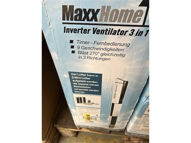 Inverter ventilator 3 in 1 - afbeelding 1 van  4