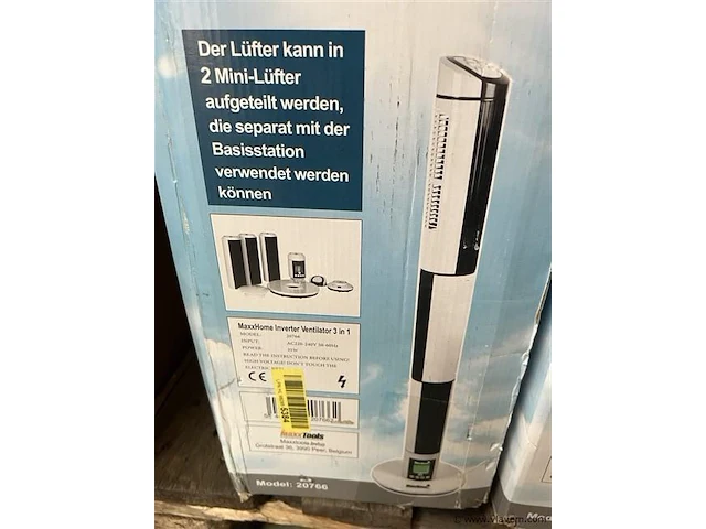 Inverter ventilator 3 in 1 - afbeelding 2 van  4