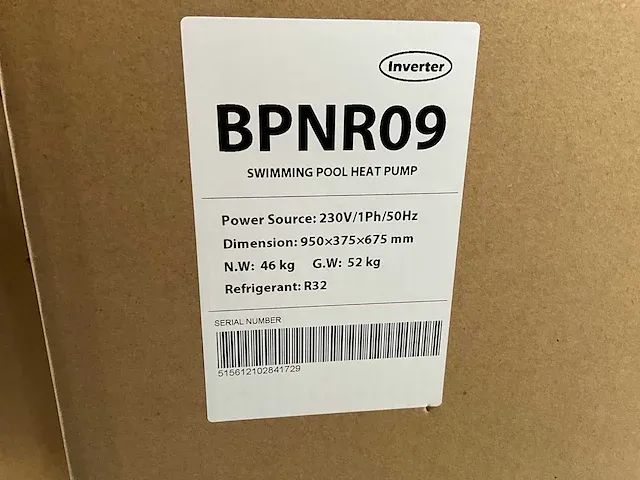 Inverter warmtepomp comfortline bpnr09 - afbeelding 3 van  4