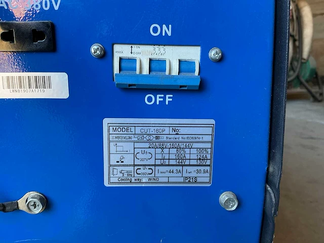 Inverter welder cut-160p plasmasnijmachine - 2019 - afbeelding 4 van  4