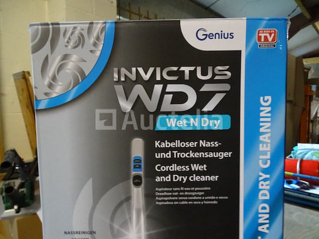 Invictus wd7 draadloze nat/droog steelstofzuiger - afbeelding 3 van  9