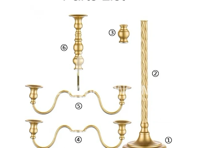 Inweder kandelaars (set van 2) - afbeelding 3 van  5