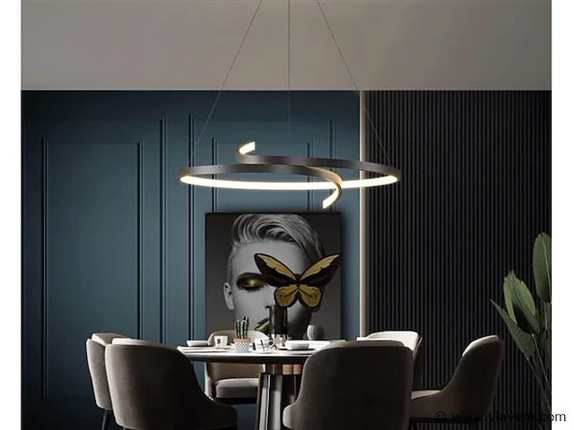 Iomi 360 design hang lamp goud - afbeelding 5 van  7