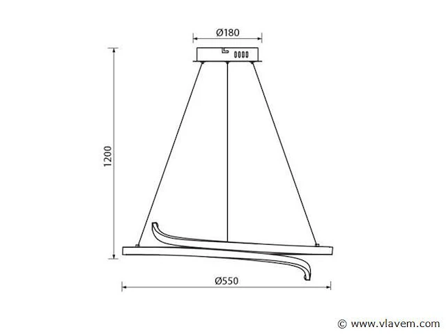 Iomi 360 design hang lamp goud - afbeelding 6 van  7
