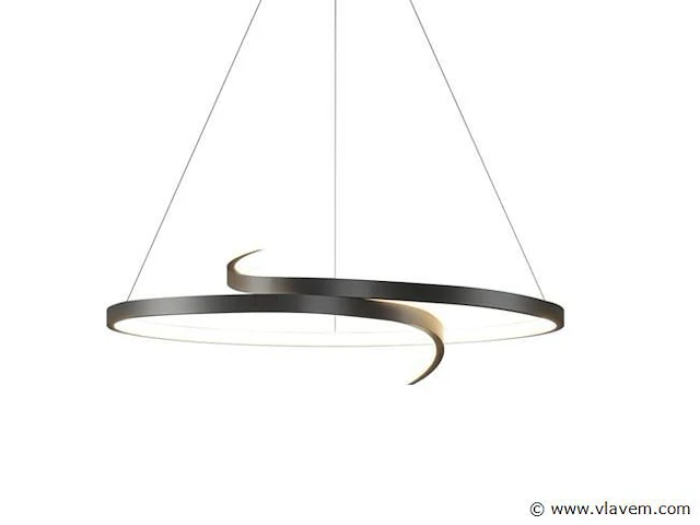 Iomi 360 design hang lamp zwart - afbeelding 1 van  8