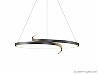 Iomi 360 design hang lamp zwart - afbeelding 1 van  8