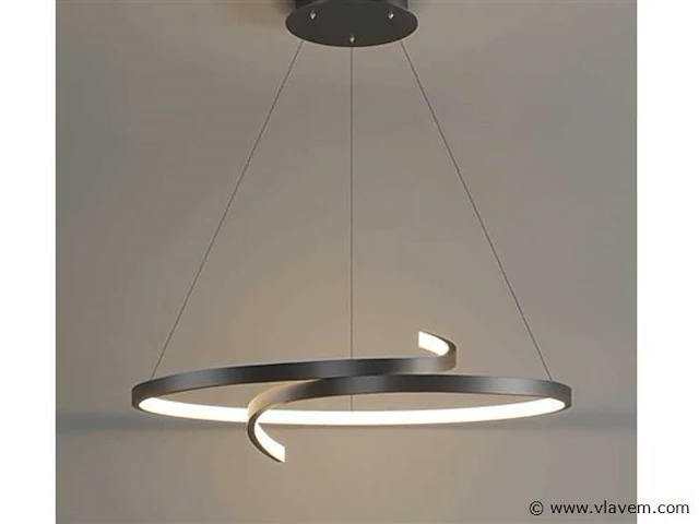 Iomi 360 design hang lamp zwart - afbeelding 1 van  6