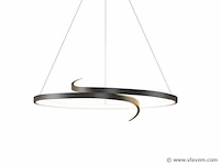 Iomi 360 design hang lamp zwart - afbeelding 5 van  6