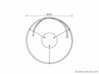 Iomi 360 design hang lamp zwart - afbeelding 4 van  6