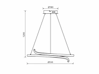 Iomi 360 design hang lamp zwart - afbeelding 5 van  9