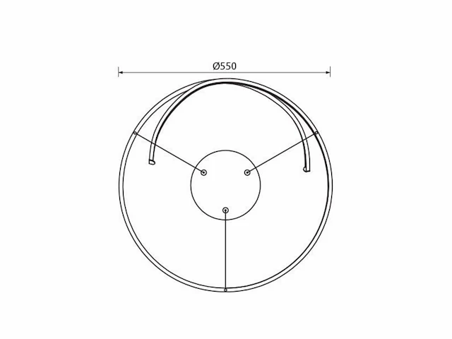 Iomi 360 design hang lamp zwart - afbeelding 6 van  9