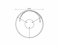 Iomi 360 design hang lamp zwart - afbeelding 6 van  9