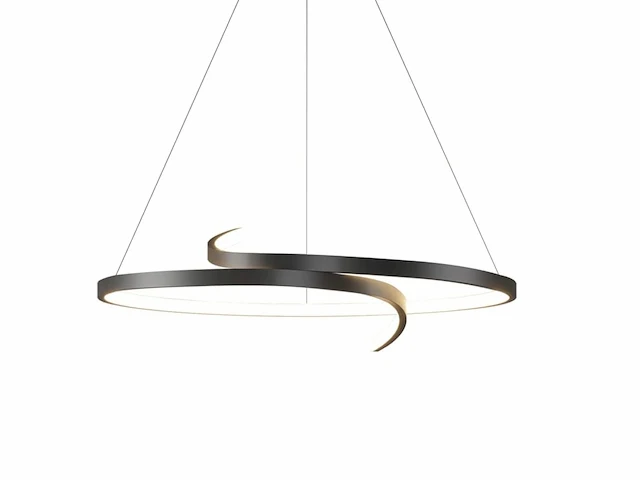Iomi 360 design hang lamp zwart - afbeelding 7 van  9