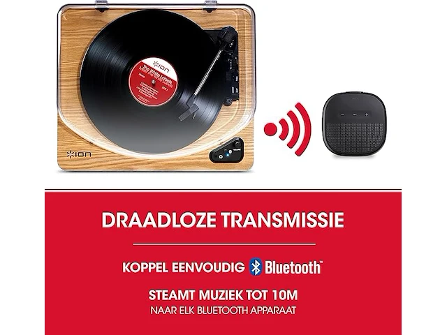 Ion audio air lp - vinyl platenspeler - afbeelding 5 van  6