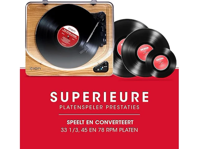 Ion audio air lp - vinyl platenspeler - afbeelding 6 van  6