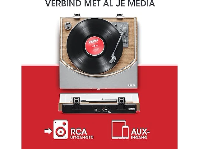 Ion audio premier lp - draadloze bluetooth platenspeler - afbeelding 2 van  5