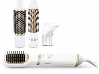 Ionische blaasborstel philips essentialcare hp8663/00 800w wit en goud