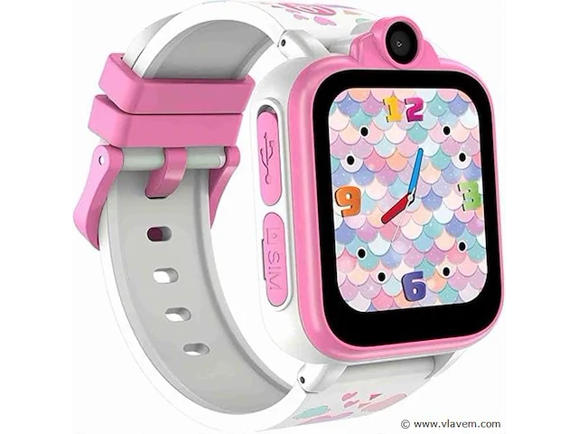 Iowodo kids smartwatch incl game & videocall functie - afbeelding 6 van  6