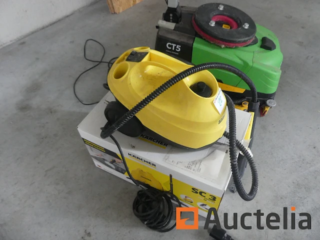 Ipc ct5 mini vloer wasmachine droger, kärcher sc3 stoomreiniger - afbeelding 2 van  11