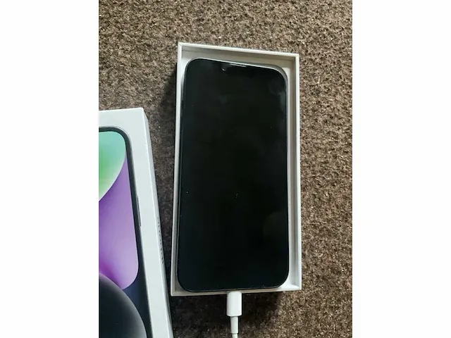 Iphone 14 apple - model type midnight 256gb - afbeelding 3 van  9