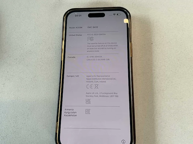 Iphone apple nn model a3094 - afbeelding 3 van  12