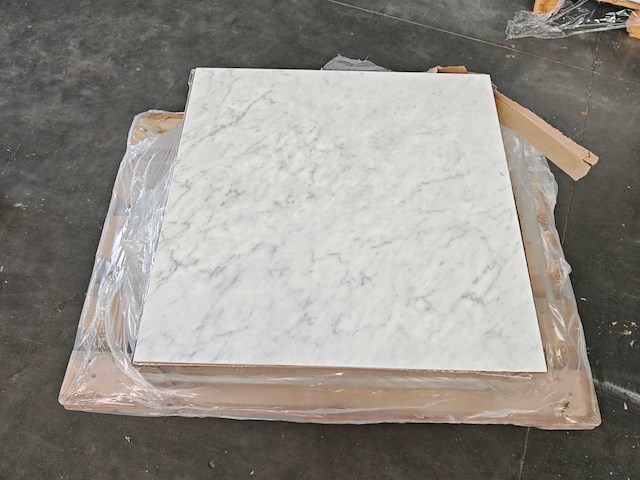 Iris marmi veined white silky vloertegel 75x75 cm 18,48 m² - afbeelding 1 van  7