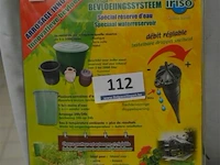 Iriso bevloeiingssysteem met waterreservoir - afbeelding 1 van  3