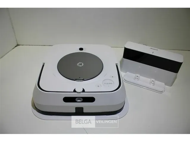 Irobot braava jet m6 (6138) robot reiniger - afbeelding 1 van  3