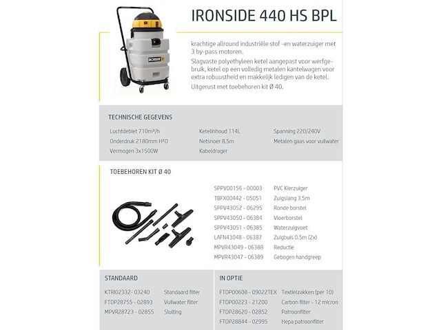 Ironside 440hs bpl - afbeelding 2 van  2