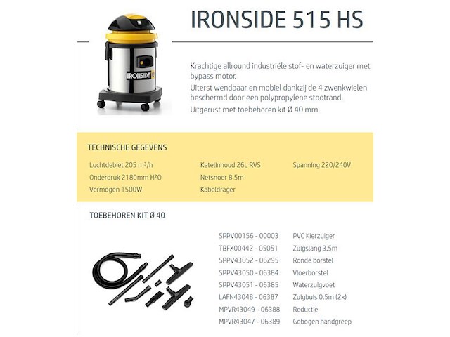 Ironside 515 hs - afbeelding 2 van  2
