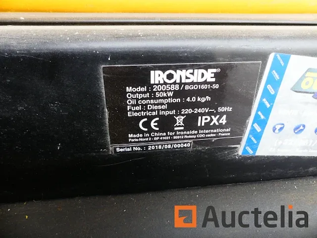Ironside heteluchtkanon olie 200588 - afbeelding 2 van  6