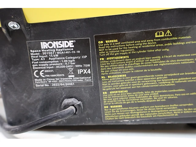 Ironside warmtekanon - afbeelding 3 van  3