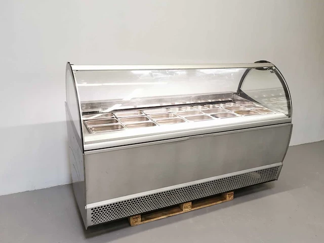 Isa - millennium gel pro - vriezer met ijsdisplay - afbeelding 1 van  8