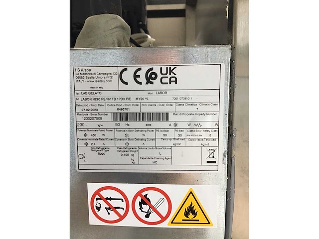 Isa rvs vriezer 1 deur - afbeelding 6 van  6