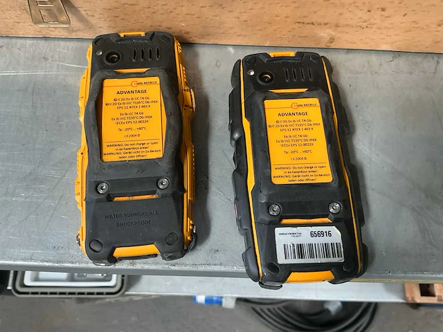 Isafe advantage explosievrije gsm (2x) - afbeelding 3 van  4