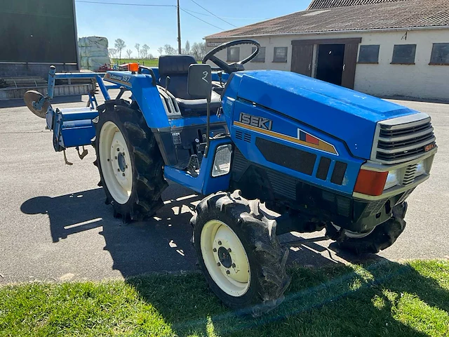 Iseki landhope 197 vierwielaangedreven minitractor met grondfrees - afbeelding 3 van  22