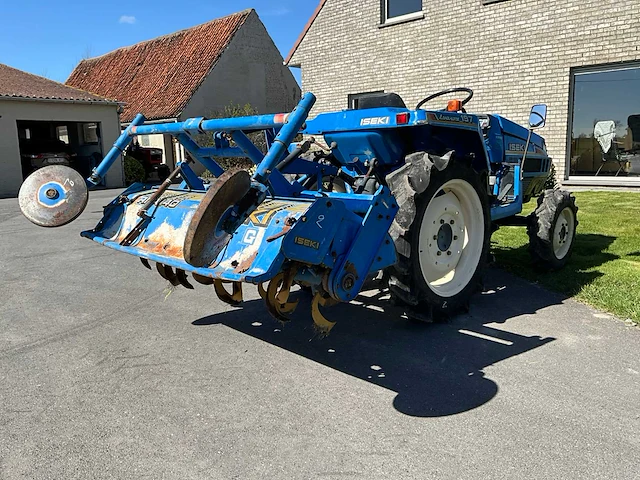 Iseki landhope 197 vierwielaangedreven minitractor met grondfrees - afbeelding 5 van  22