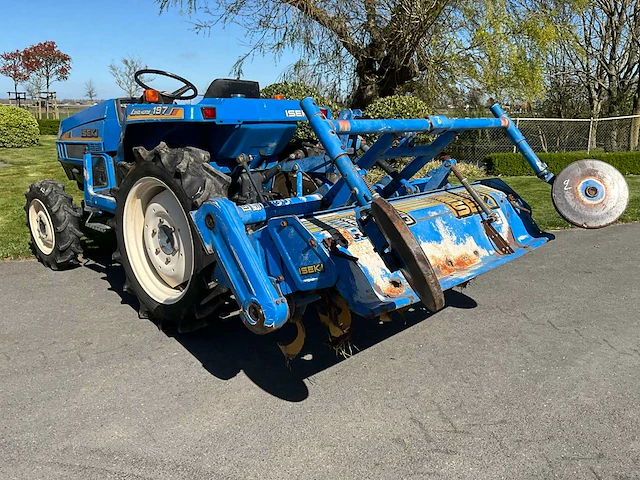 Iseki landhope 197 vierwielaangedreven minitractor met grondfrees - afbeelding 7 van  22