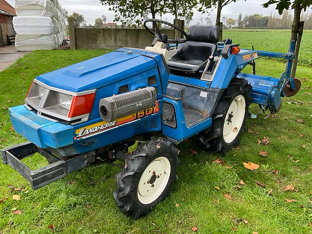 Iseki landhope tu150 minitractor met grondfrees - afbeelding 1 van  21