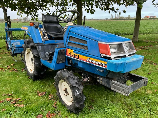 Iseki landhope tu150 minitractor met grondfrees - afbeelding 15 van  21