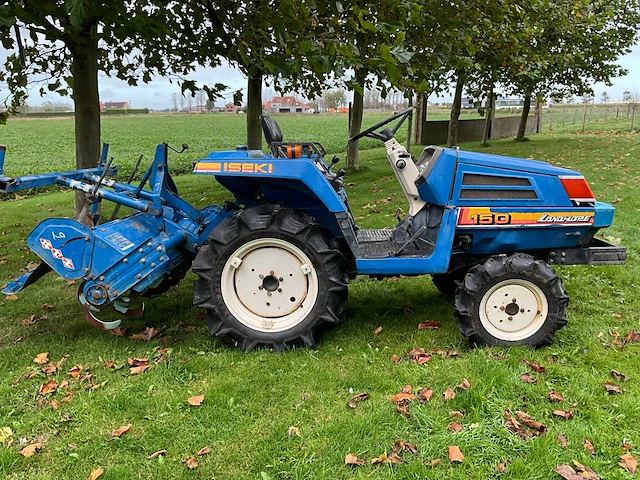 Iseki landhope tu150 minitractor met grondfrees - afbeelding 16 van  21
